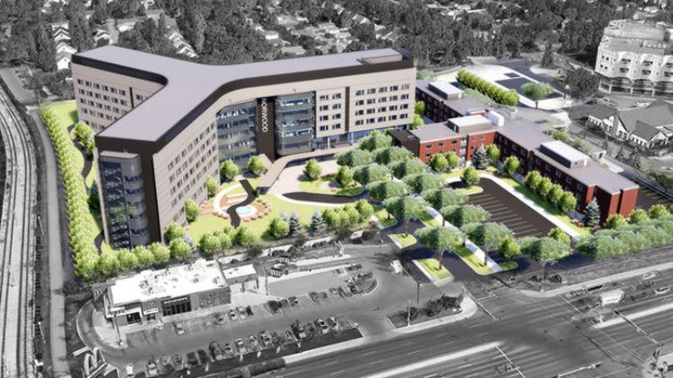 3D draft of the Gene Zwozdesky Centre.