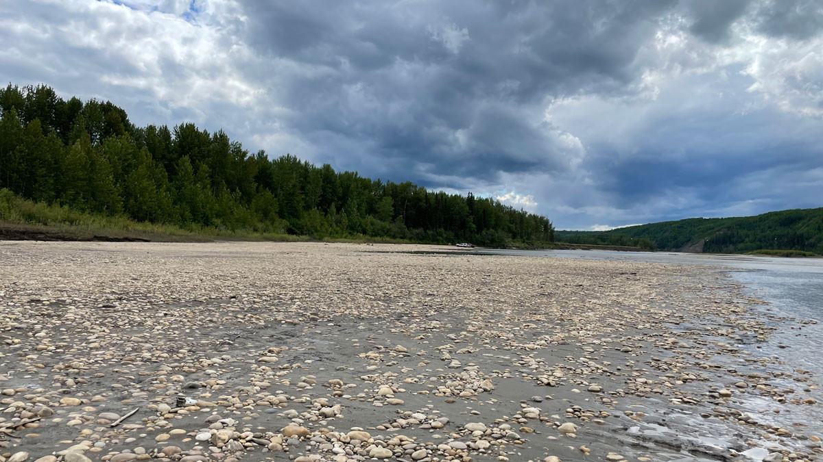 Smoky River near Highway 43