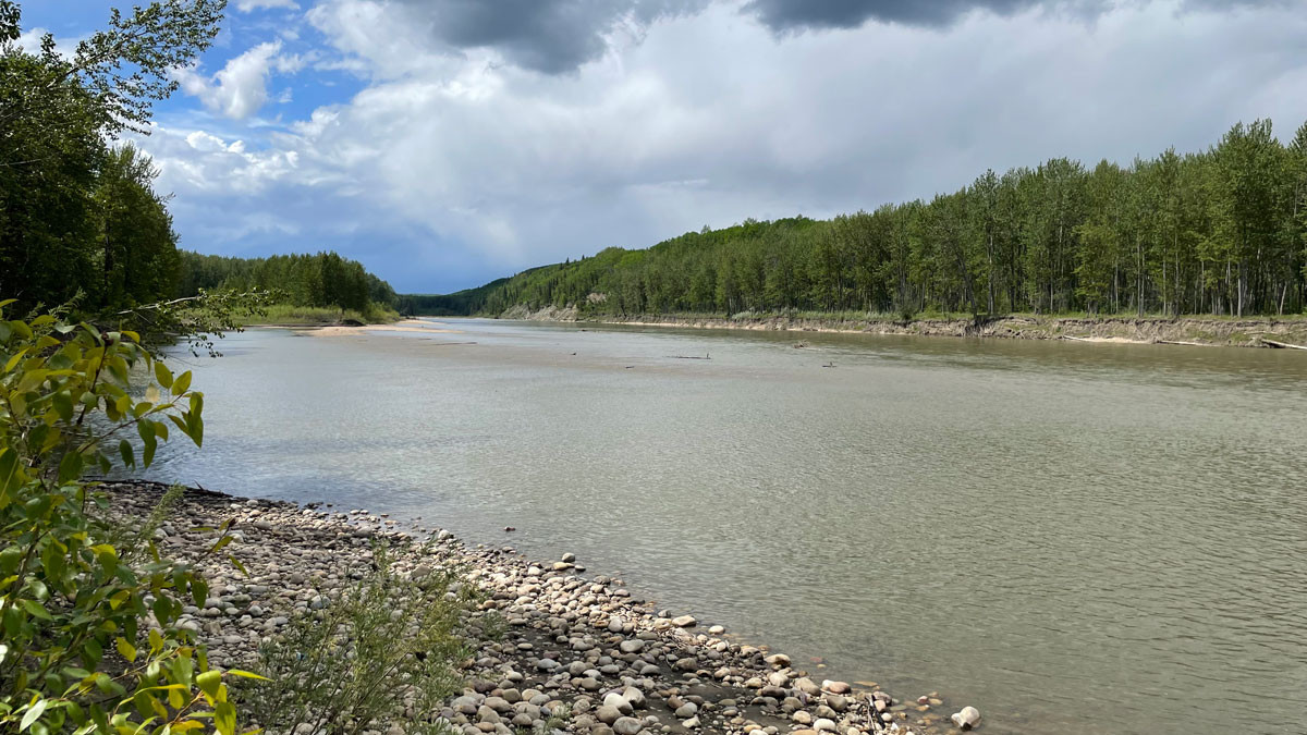 Wapiti River near Highway 40