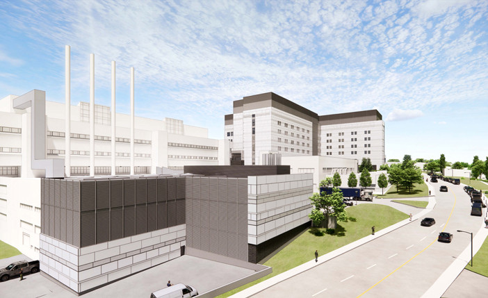 View of Power Plant Addition