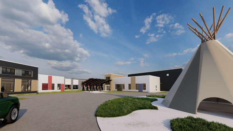 Photo of Blood Tribe Recovery Community Entrance