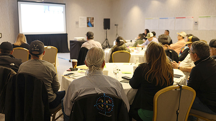 Passenger rail engagement Indigenous roundtable in Grande Prairie, March 24, 2025