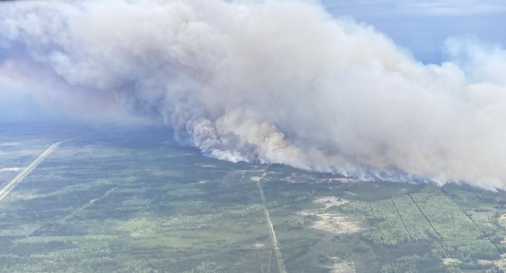 An aerial view of HWF036