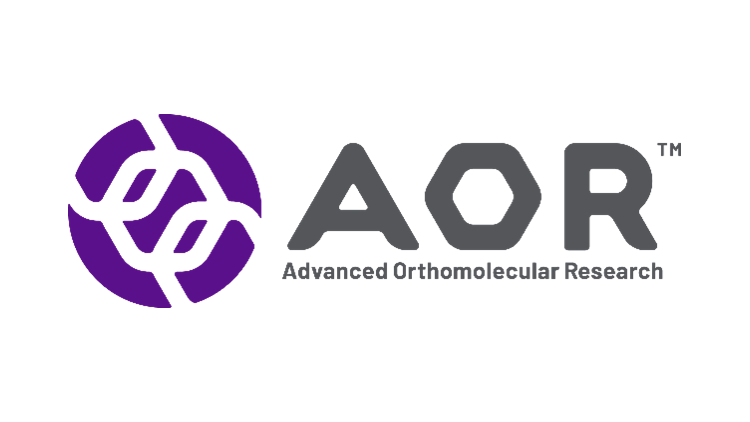 AOR Advanced Orthomolecular Research logo