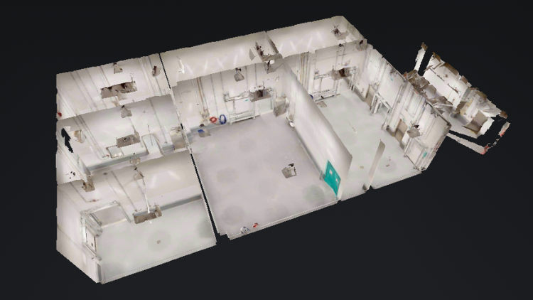 Photo of 2 3D walking tour of a building