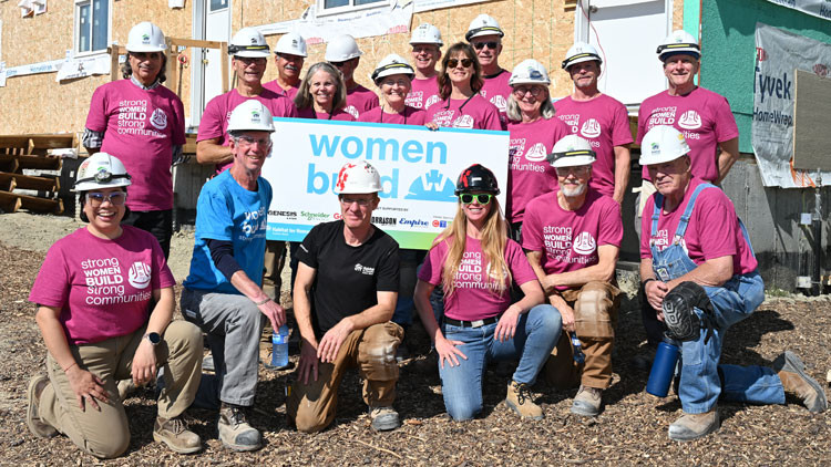 Northern Lights recipient Habitat Crew Leaders 