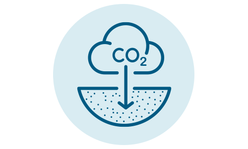Carbon capture icon