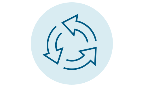 Circular economy icon