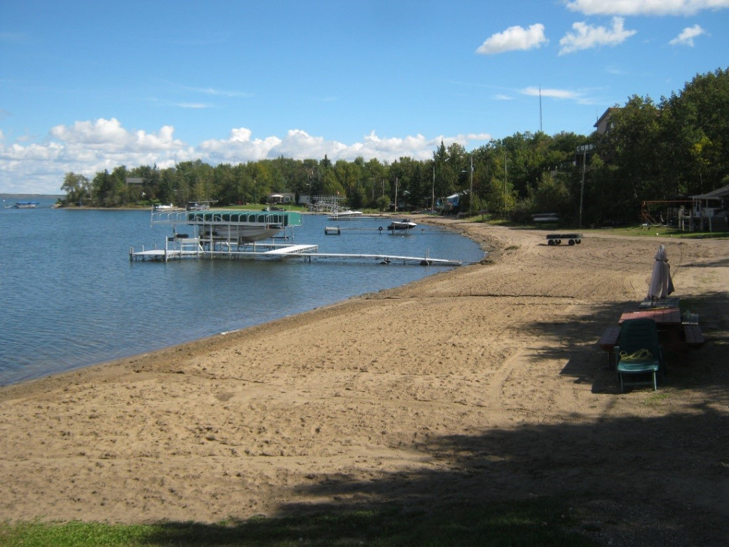 Shoreline adjacent to Beach Street East