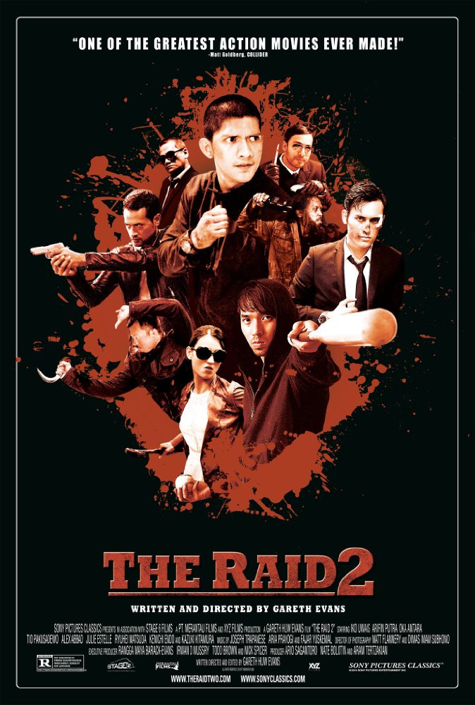 The Raid 2 movie poster