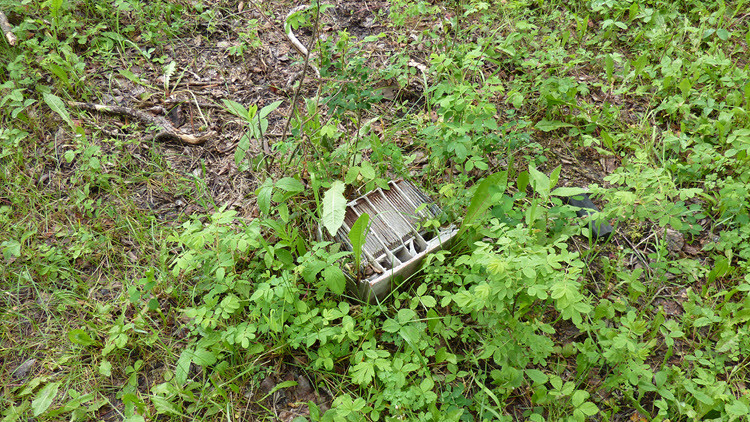 Broken battery in field 1