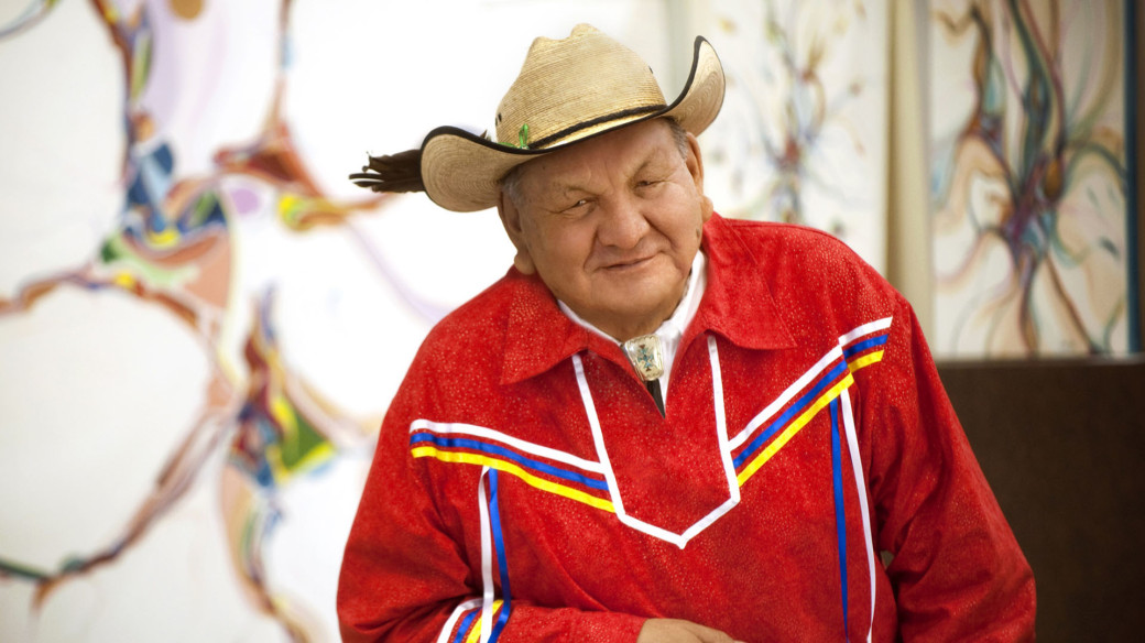 Alberta Order of Excellence member Alex Janvier