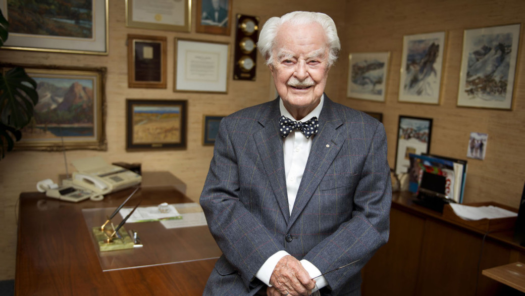 Alberta Order of Excellence member George Govier 