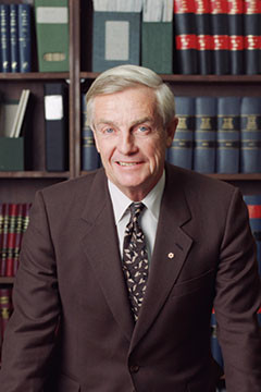 Alberta Order of Excellence member Peter Lougheed