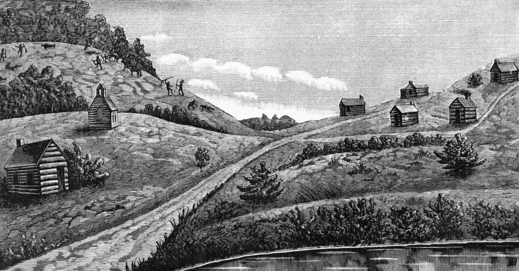 Frog lake settlement 1885