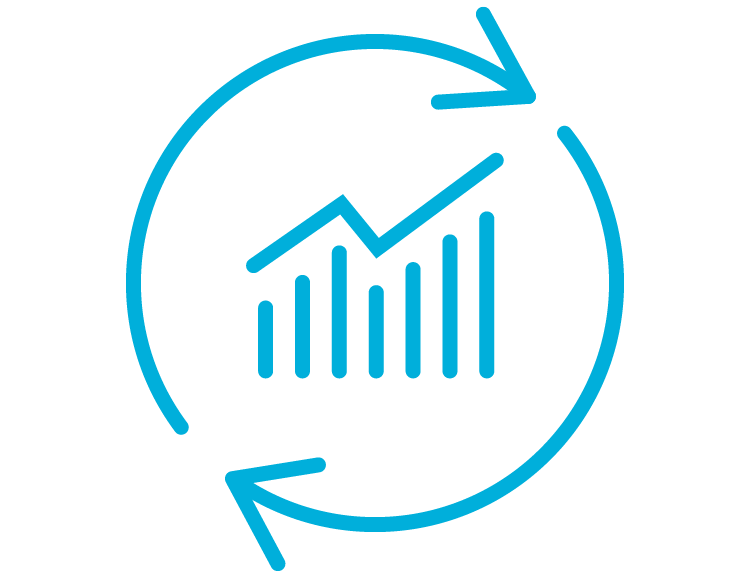 Hydrogen build new market demand icon