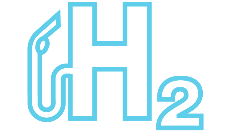 hydrogen transportation icon