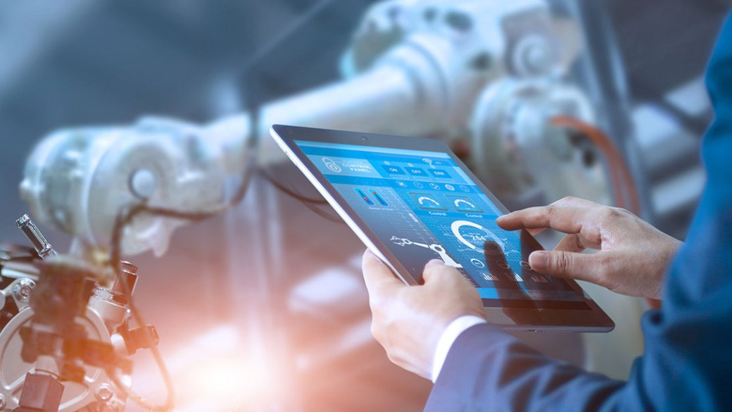 Photo of a person working on an ipad