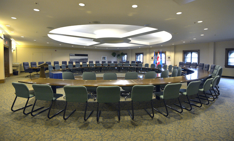 Rosebud meeting room at McDougall House.