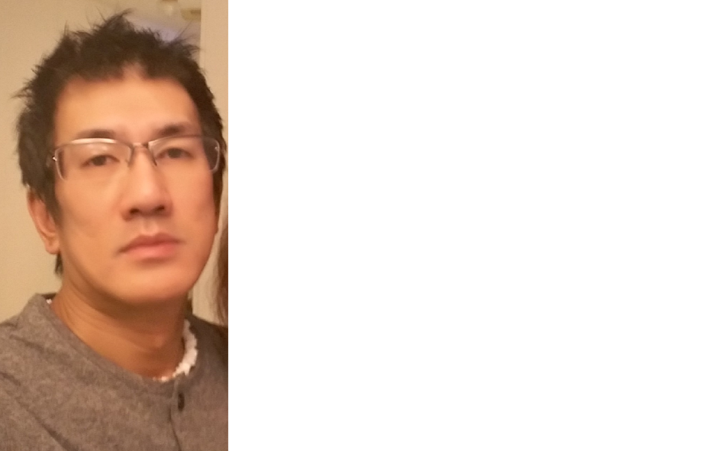 Close-up of Michael Moya Martin