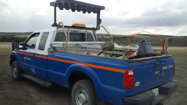 Picture of a Mobile Road Weather Inspection System