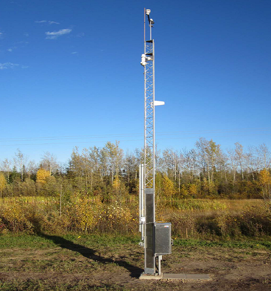 Photo of an WRIS tower