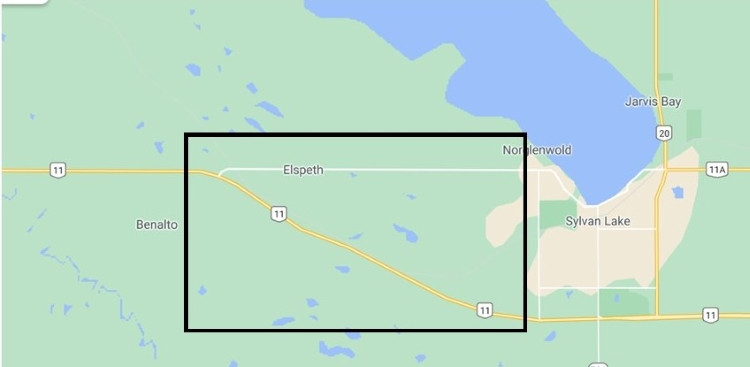 map of Highway 11 project C