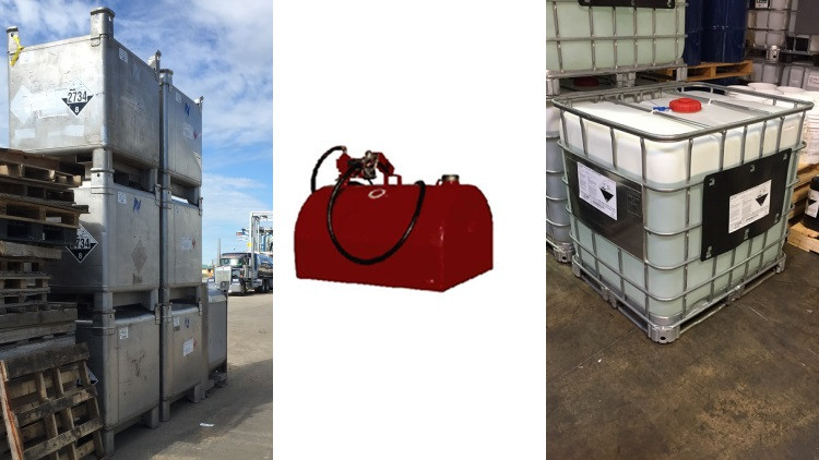 Examples of intermediate bulk containers