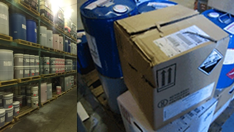 Examples of small means of containment containers