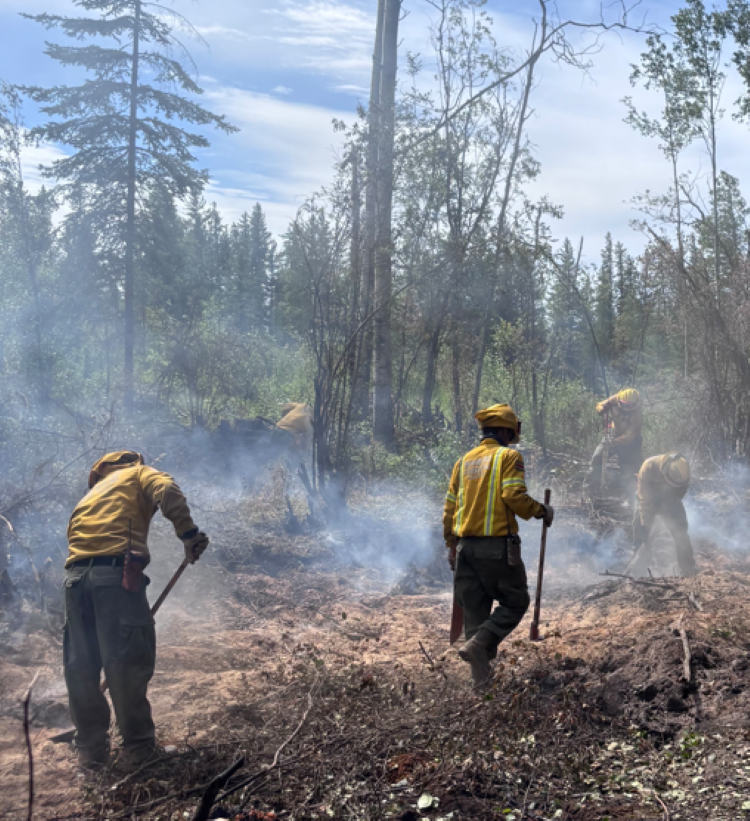 Firefighters from Costa Rica