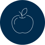 Icon of an apple.