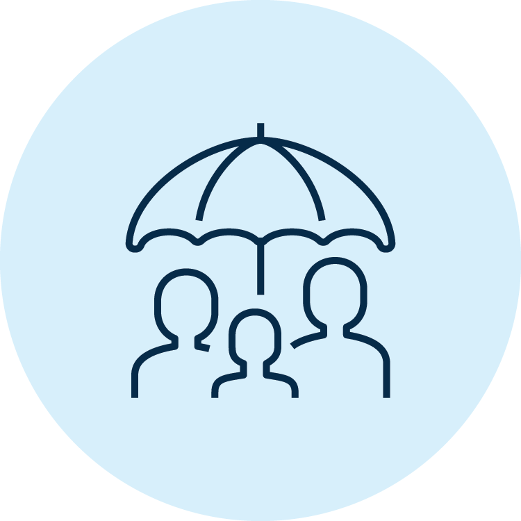 AMR Framework icon of an umbrella