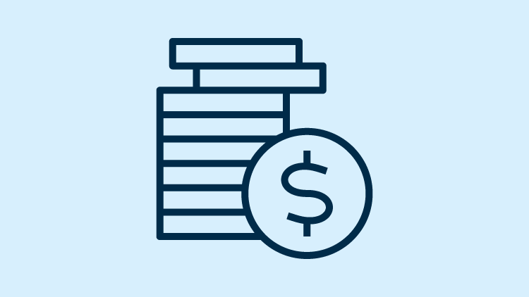 image icon of stacked coins