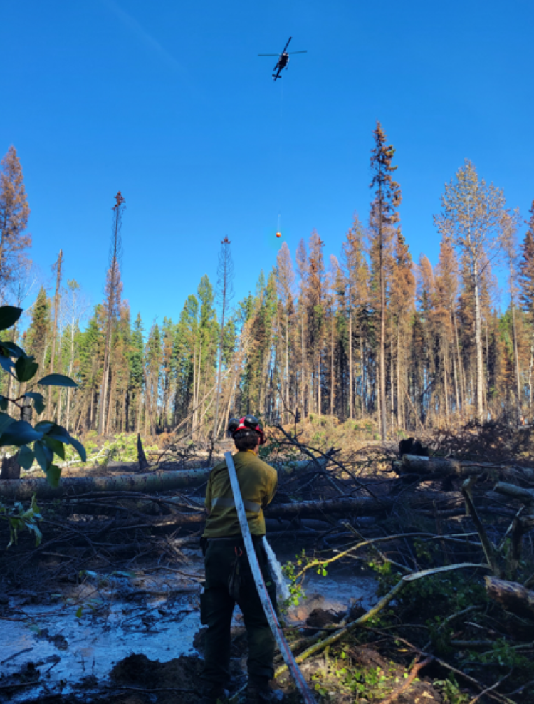 SWF092 foam and helicopter