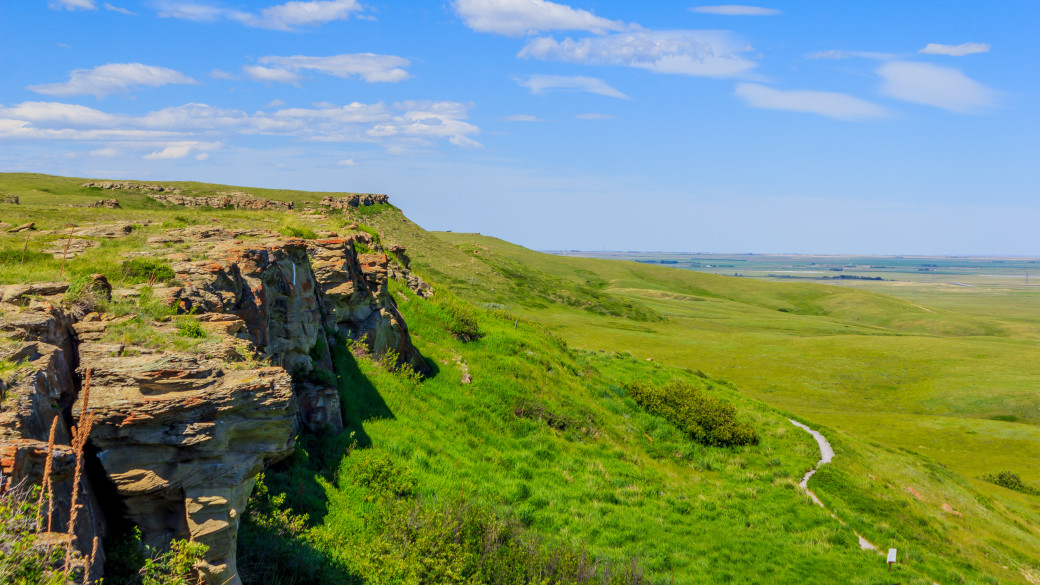 Photo of head smashed in buffalo jump