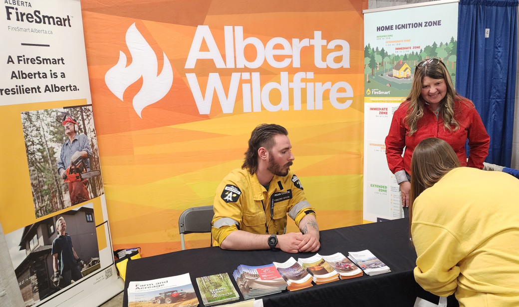 Engaging with community members at the 2025 High Level trade showrdes show