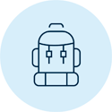 Backpack icon