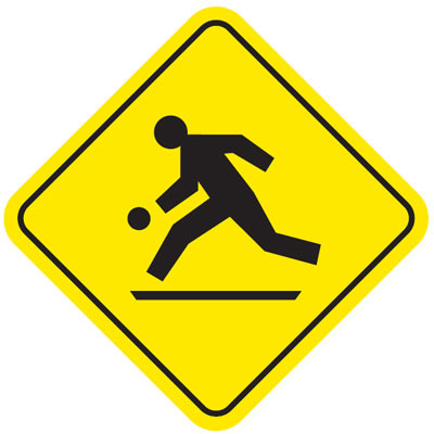 Photo of playground sign