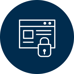 Icon of a shield with a checkmark inside.