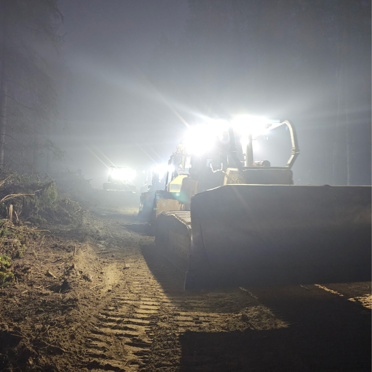 SWF100 Iron Line night