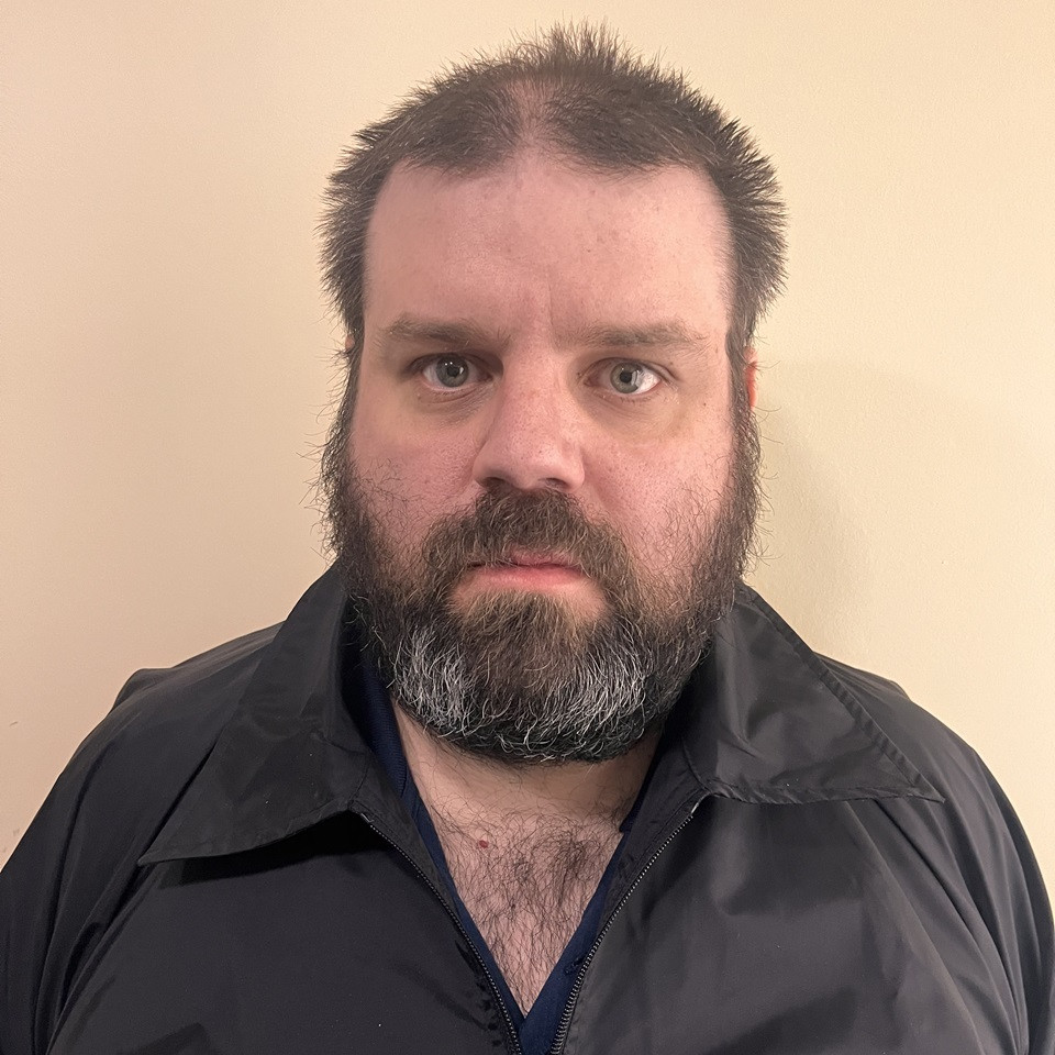 Close-up of Alfred White