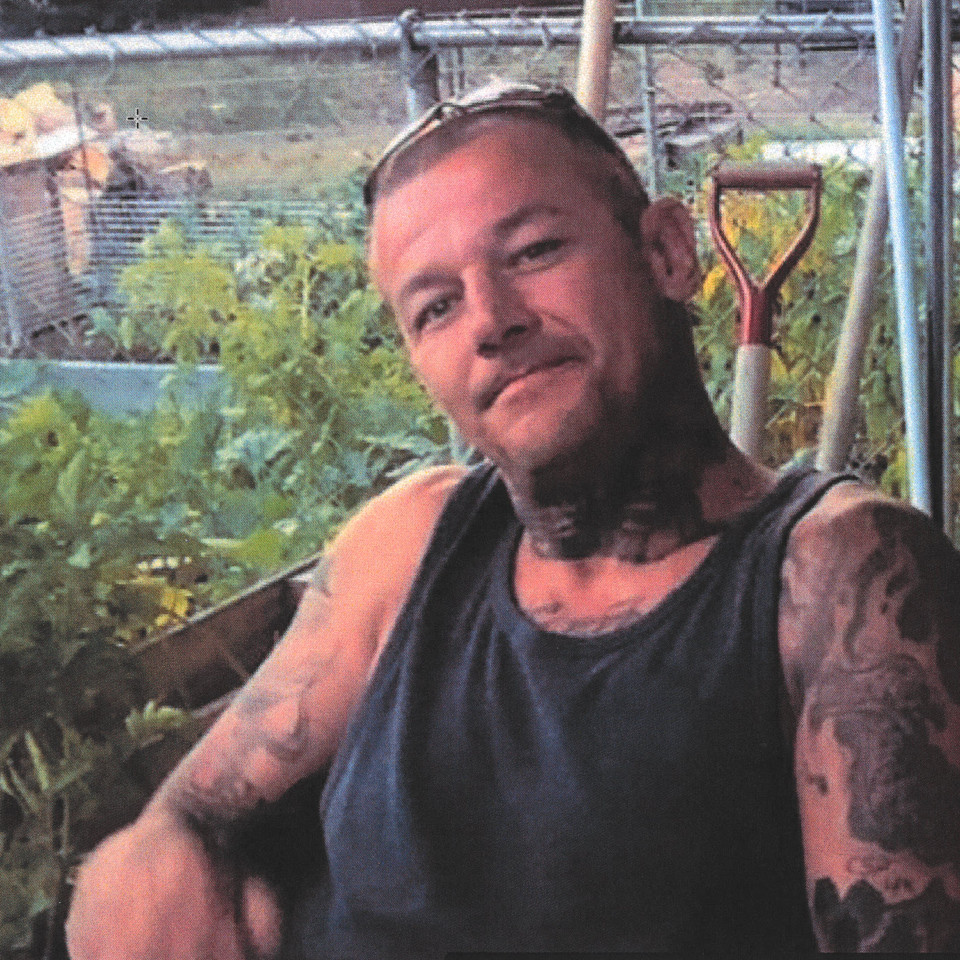 Close-up of Brandon John Barr